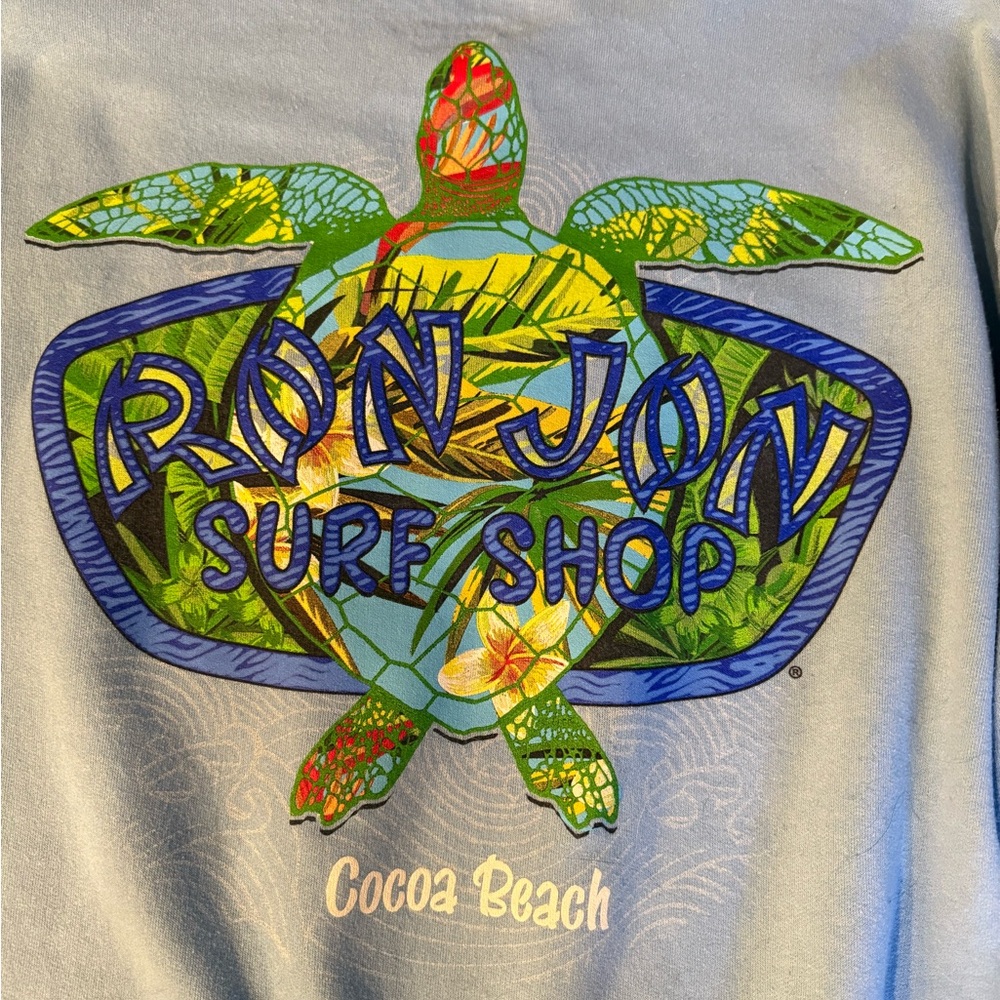 Ron Jon Blue Surf Shop Crewneck